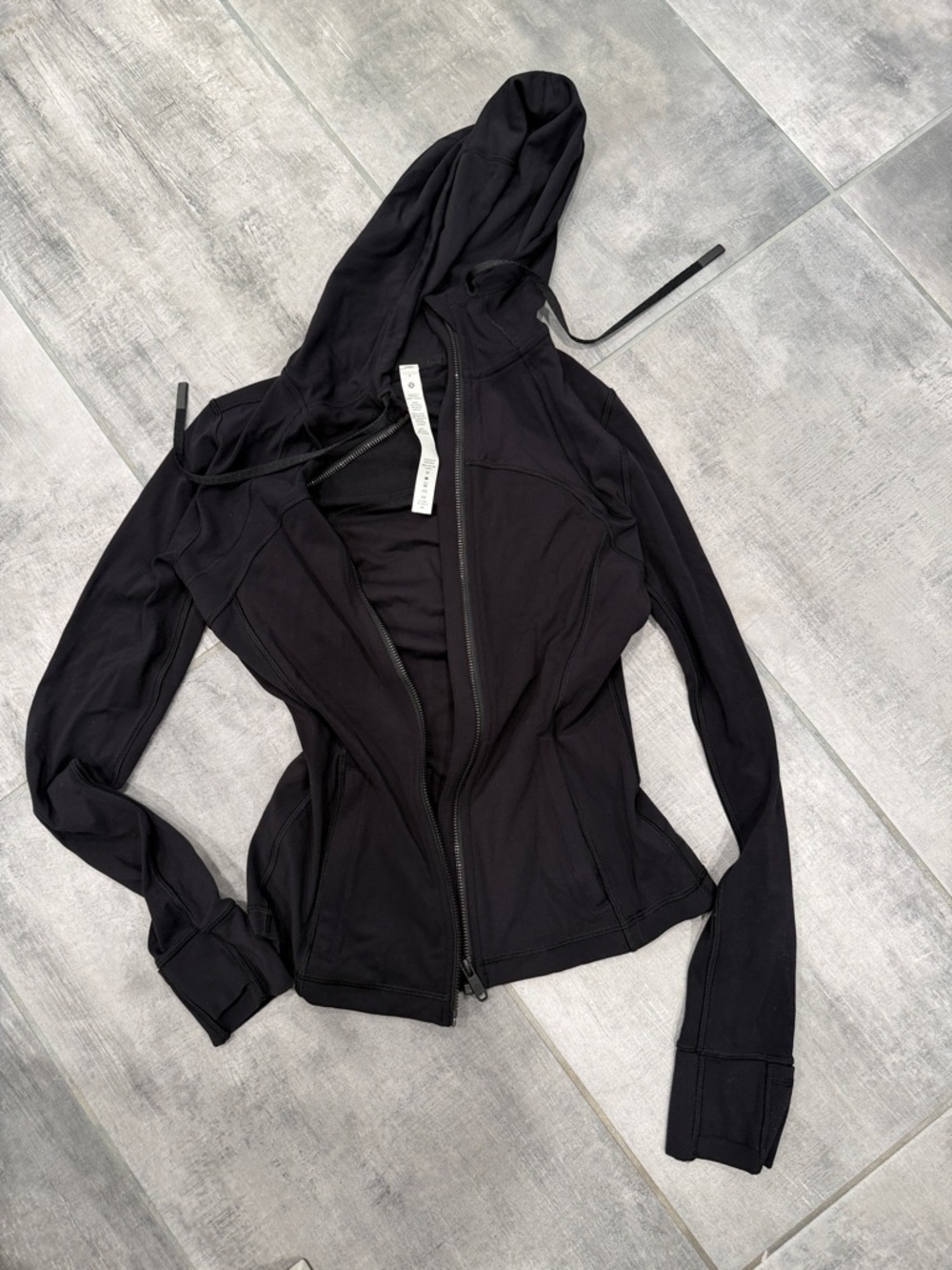 lululemon athletica Black Lightweight Hoodie Jacket